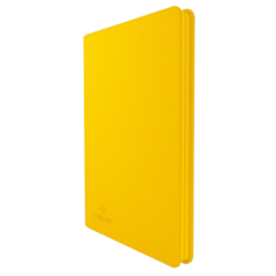 Gamegenic 18-Pocket Zip-Up Album Binder Yellow