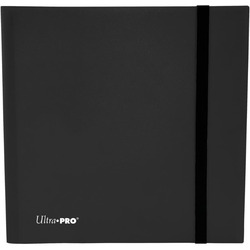 Ultra Pro 12-Pocket Pro Eclipse Binder Jet Black Binders for Trading Cards