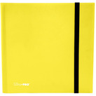 Ultra Pro 12-Pocket Pro Eclipse Binder Lemon Yellow Binders for Trading Cards