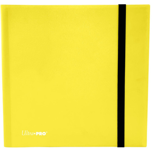 ULTRA PRO ECLIPSE Yellow Pro Binder 9-Pocket 18-Page Album For Yugioh MTG Pokemon