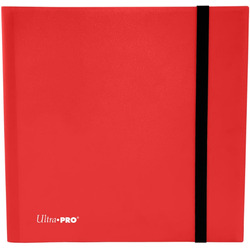 Ultra Pro 12-Pocket Pro Eclipse Binder Apple Red Binders for Trading Cards