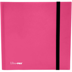 Ultra Pro 12-Pocket Pro Eclipse Binder Hot Pink Binders for Trading Cards