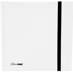 Ultra Pro 12-Pocket Pro Eclipse Binder Arctic White Binders for Trading Cards