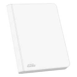 Ultimate Guard Quadrow 16-Pocket Zipfolio Xenoskin White Binders for Trading Cards
