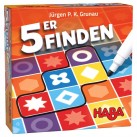 5ER Finden | Ages 7+ | 2-4 Players Family Games