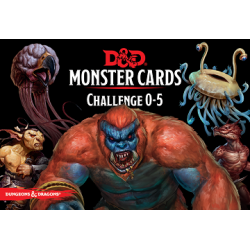 Dungeons & Dragons Monster Cards: Challenge 0-5 Dungeons & Dragons