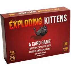 Exploding Kittens | Ages 7+ | 2-5 Players  Family Games