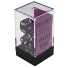 Translucent 7-Piece Dice Set (Purple/White) Dice