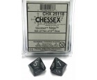 Speckled Set of D10 Dice (Ninja)