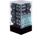 Speckled Set of 12 D6 Dice (Sea)