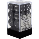 Speckled Set of 12 D6 Dice (Hi-Tech) Dice