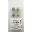 Metal 7-Piece Dice Set (Silver)