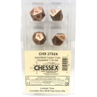 Metal 7-Piece Dice Set (Copper)