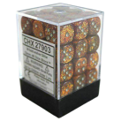 Glitter Set of 36 D6 Dice (Gold/Silver)