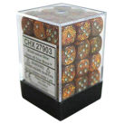 Glitter Set of 36 D6 Dice (Gold/Silver) Dice