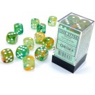 Nebula Set of 36 D6 Dice (Spring/White) Luminary 12mm