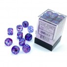 Nebula Set of 36 D6 Dice (Nocturnal/Blue) Luminary 12mm