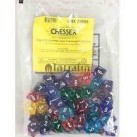 Translucent D8 Bag Of 50 Assorted Dice