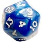 Pearlescent D30 (Blue/White) Dice