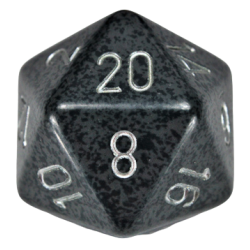 Speckled D20 34mm (High-Tech) Single Dice