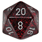 Speckled D20 34mm (Silver Volcano) Single Dice