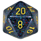 Speckled D20 34mm (Twilight) Single Dice