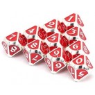 Metal Mythica 10D10 (Platinum Ruby) Dice