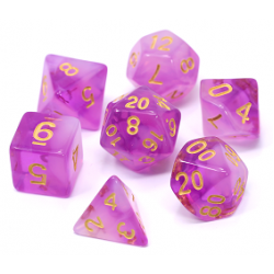 Poly Dice Set for RPGs (Power Gem) Dice