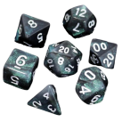 Poly Dice Set for RPGs (Everclear Aurora) Dice