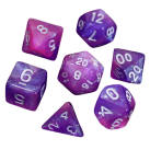 Poly Dice Set for RPGs (Royal Aurora)