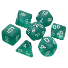 Poly Dice Set for RPGs (Hakuro/White) Dice