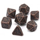 Metal Mythica Dice Set (Dark Copper)