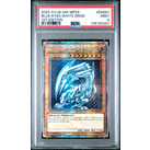 Blue-Eyes White Dragon 25th Anniversary Tin: Dueling Mirrors #EN001 PSA 9
