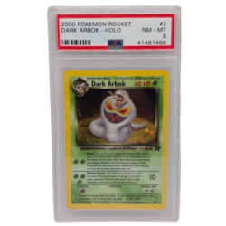 Dark Arbok Team Rocket #2 PSA 8