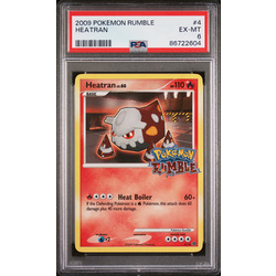 Heatran Pokemon Rumble #4 PSA 6 Now In Stock