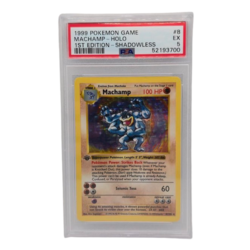 Machamp 1st Edition (Shadowless) #8 PSA 5