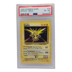 Zapdos Base Set #16 PSA 6