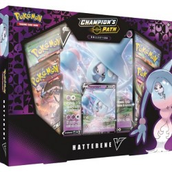 Pokemon Champion's Path Hatterene V Collection Special Collections