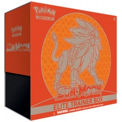 Pokemon Sun & Moon Elite Trainer Box Solgaleo Elite Trainer Boxes