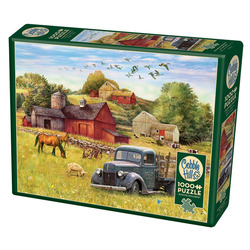 Cobble Hill: Summer Afternoon on the Farm | 1000 Pieces Cobble Hill Puzzles