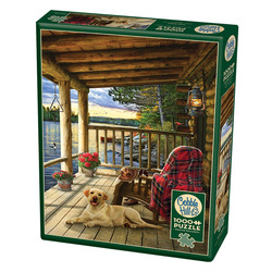 Cobble Hill: Cabin Porch | 1000 Pieces Cobble Hill Puzzles