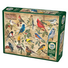 Cobble Hill: Popular Backyard Wild Birds of North America | 1000 Pieces Cobble Hill Puzzles