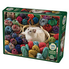 Cobble Hill: Fur Ball | 1000 Pieces Cobble Hill Puzzles