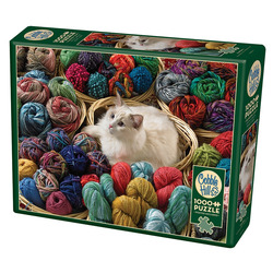 Cobble Hill: Fur Ball | 1000 Pieces Cobble Hill Puzzles