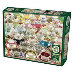 Cobble Hill: More Teacups | 1000 Pieces Cobble Hill Puzzles