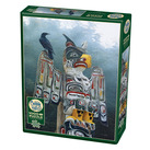Cobble Hill: Totem Pole in the Mist | 1000 Pieces Cobble Hill Puzzles
