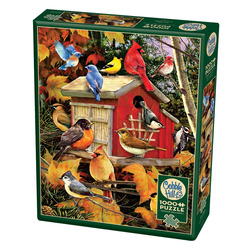 Cobble Hill: Fall Birds | 1000 Pieces Cobble Hill Puzzles