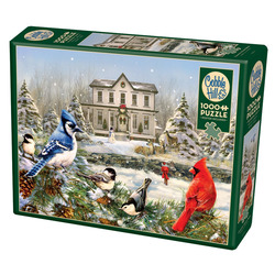 Cobble Hill: Country House Birds | 1000 Pieces Cobble Hill Puzzles