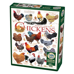 Cobble Hill: Chicken Quotes | 1000 Pieces Cobble Hill Puzzles