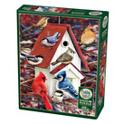 Cobble Hill: Winter Birdhouse | 1000 Piece Puzzle